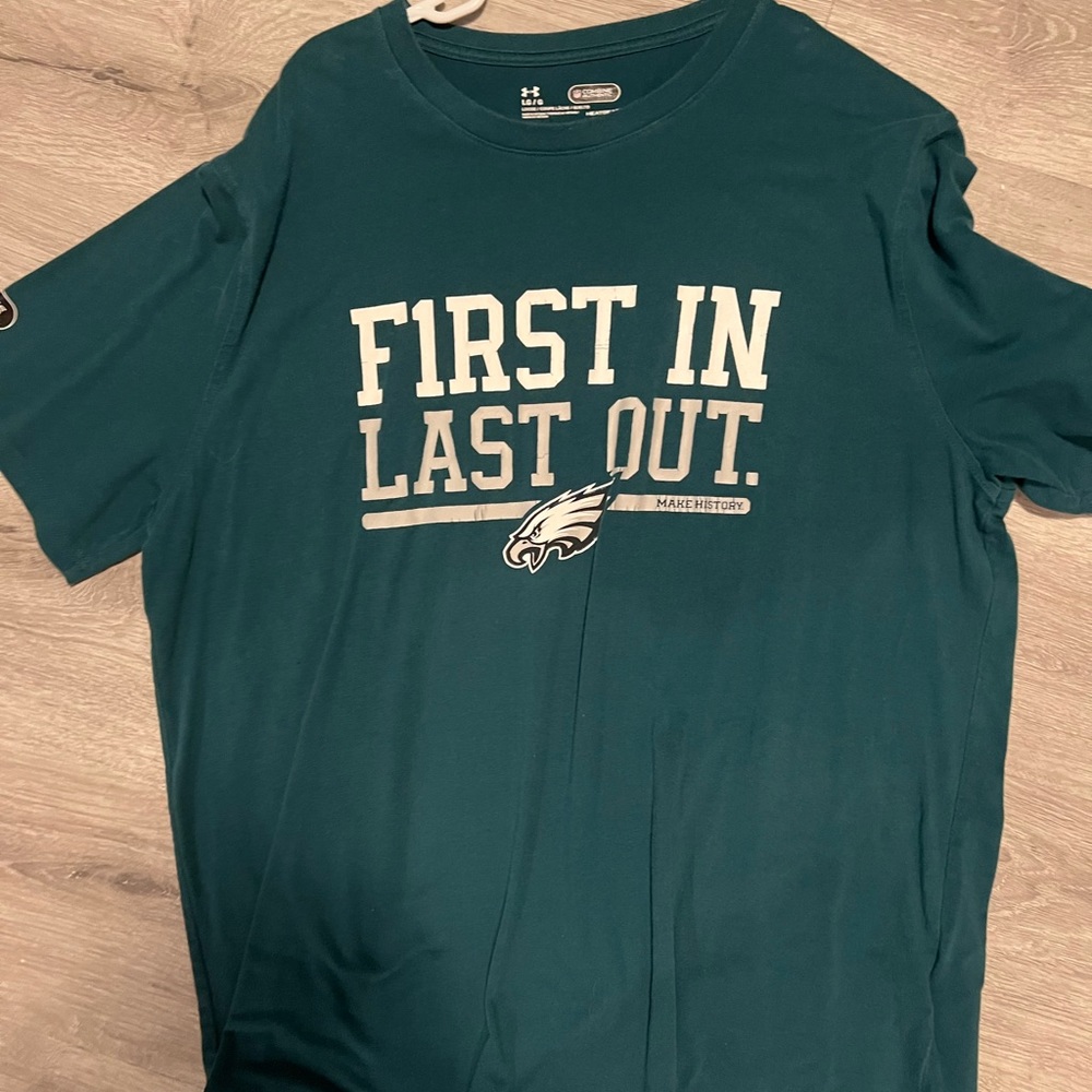 Philadelphia eagles under armour t shirt